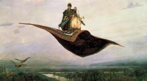 Viktor Vasnetsov. The Flying Carpet (1880)